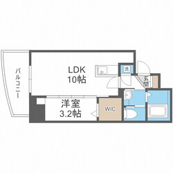 セレニテ堺筋本町プリエの物件間取画像